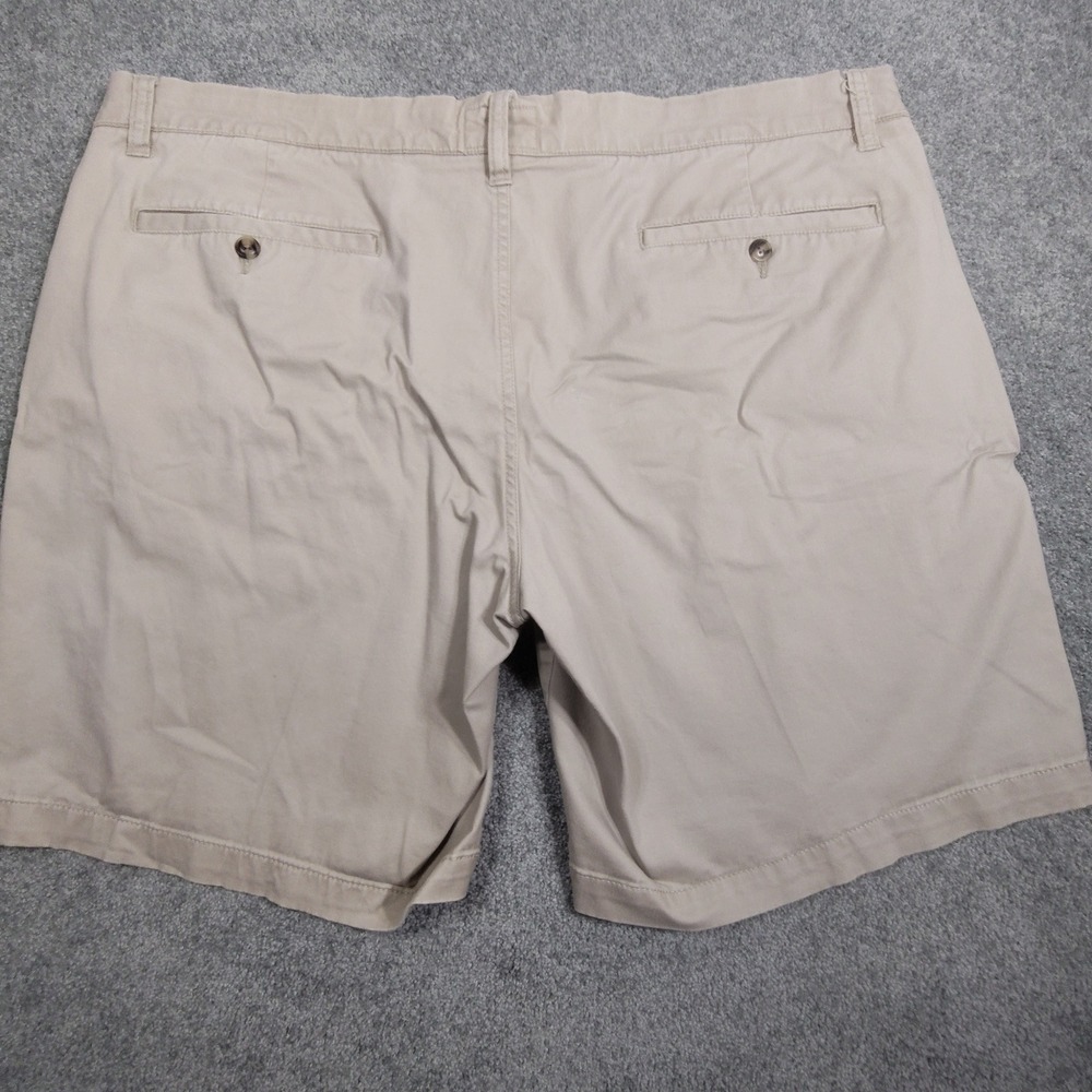Red Head Brand Co Mens Tan Chino Shorts Size 44 Flat Front Cotton Casual